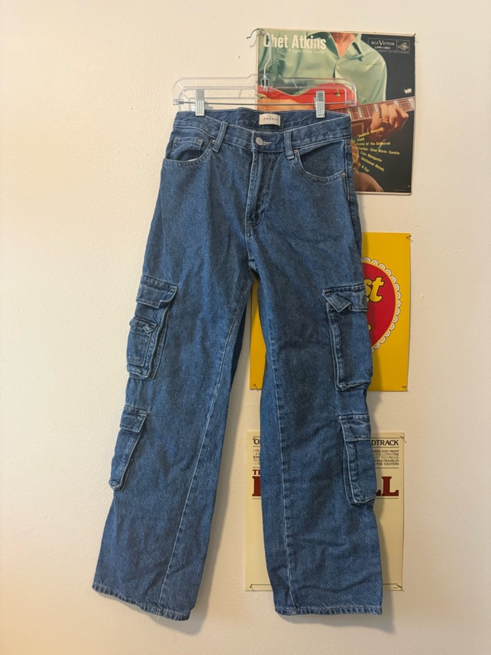 Pacsun Cargo Denim Jeans